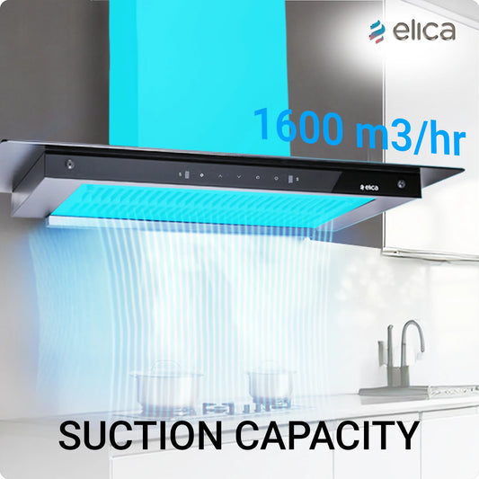 ELICA FLAT FL 900 MAX HA LTW MS NERO (FULL GRILL)