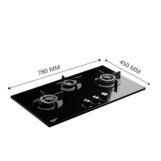 SensoSafe 78 cm 3 Burners