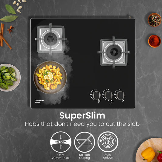 SuperSlim Gas Hob 60cm 3 Burner| UNBOXED !