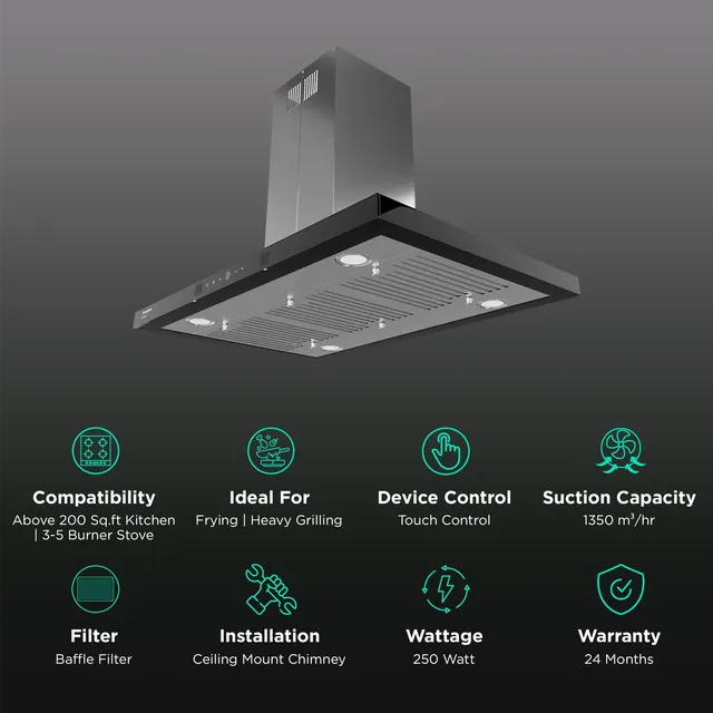 GrandArt Island 90cm Baffle Filter | Unboxed!