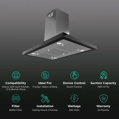 GrandArt Island 90cm Baffle Filter | Unboxed!