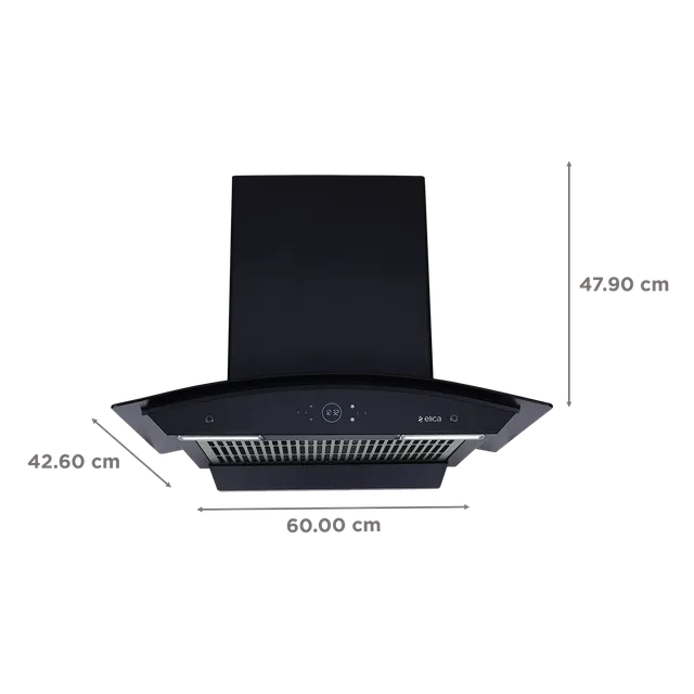 Elica ISMART GLACE FL HAC 60 LTW NERO