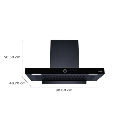 Elica SPT MAX PRO PLUS FL 900 BLDC HAC LTW MS NERO FULL GRILL