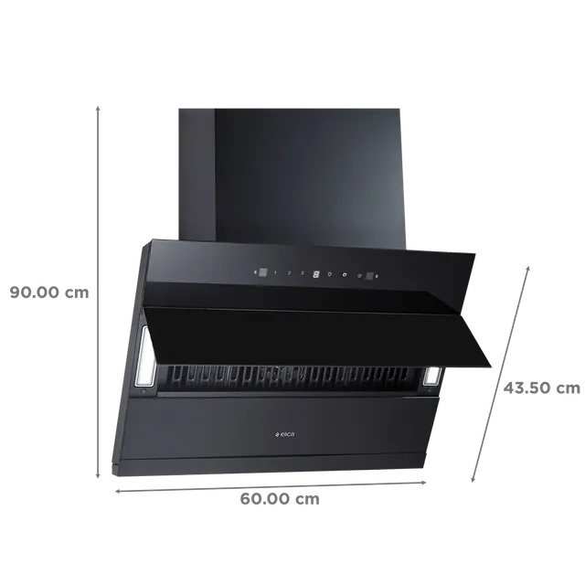 Elica EFL 3V 601 HAC LTW MS NERO