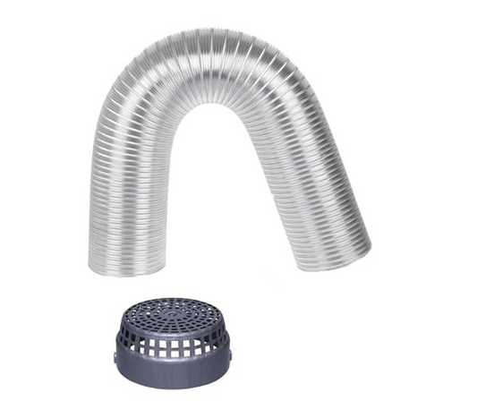 Duct/Exhaust Pipe (6 inch) + FREE Cowl Cover