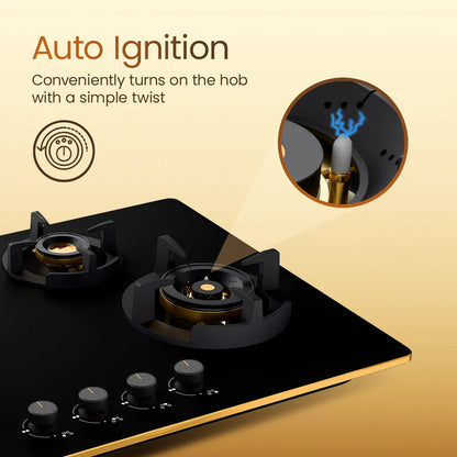 Crompton Hob Viona Plus 82 Cm 4 Burner