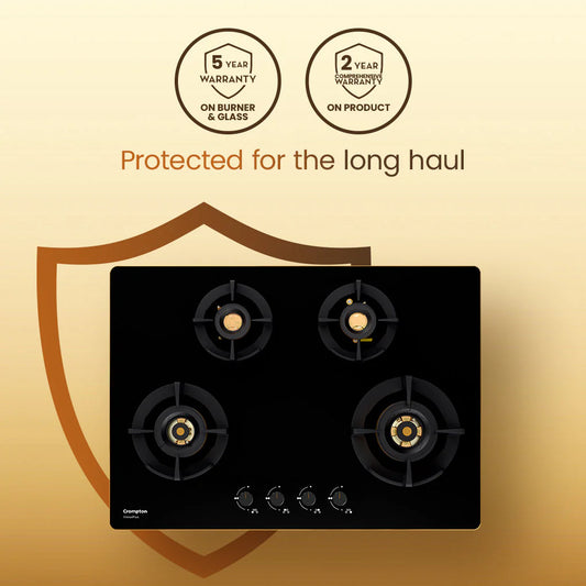 Crompton Hob Viona Plus 82 Cm 4 Burner