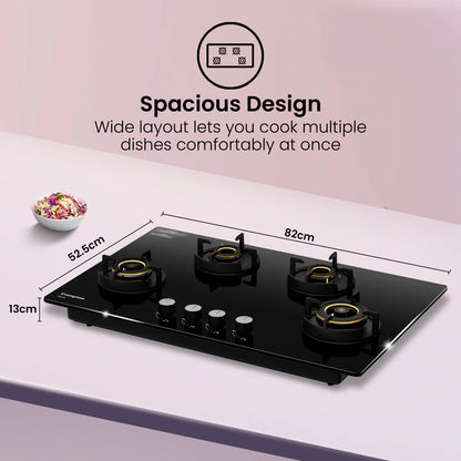 Crompton Hob Viona 82 cm 4 Burner