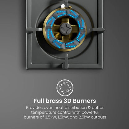 Crompton OpTime Gas Hob 78cm 4 Burner